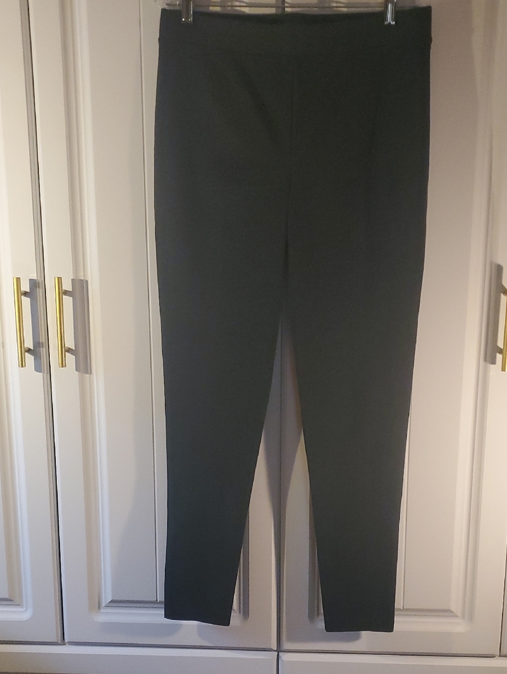 Vince Camuto Heather Black Skinny Ponte Pants